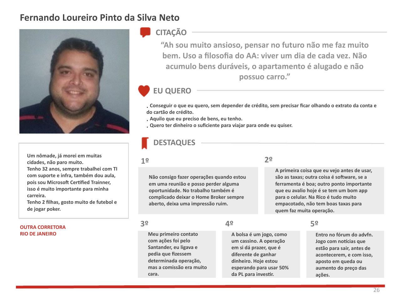 A relação das pessoas com dinheiro, em três arquétipos — página 26