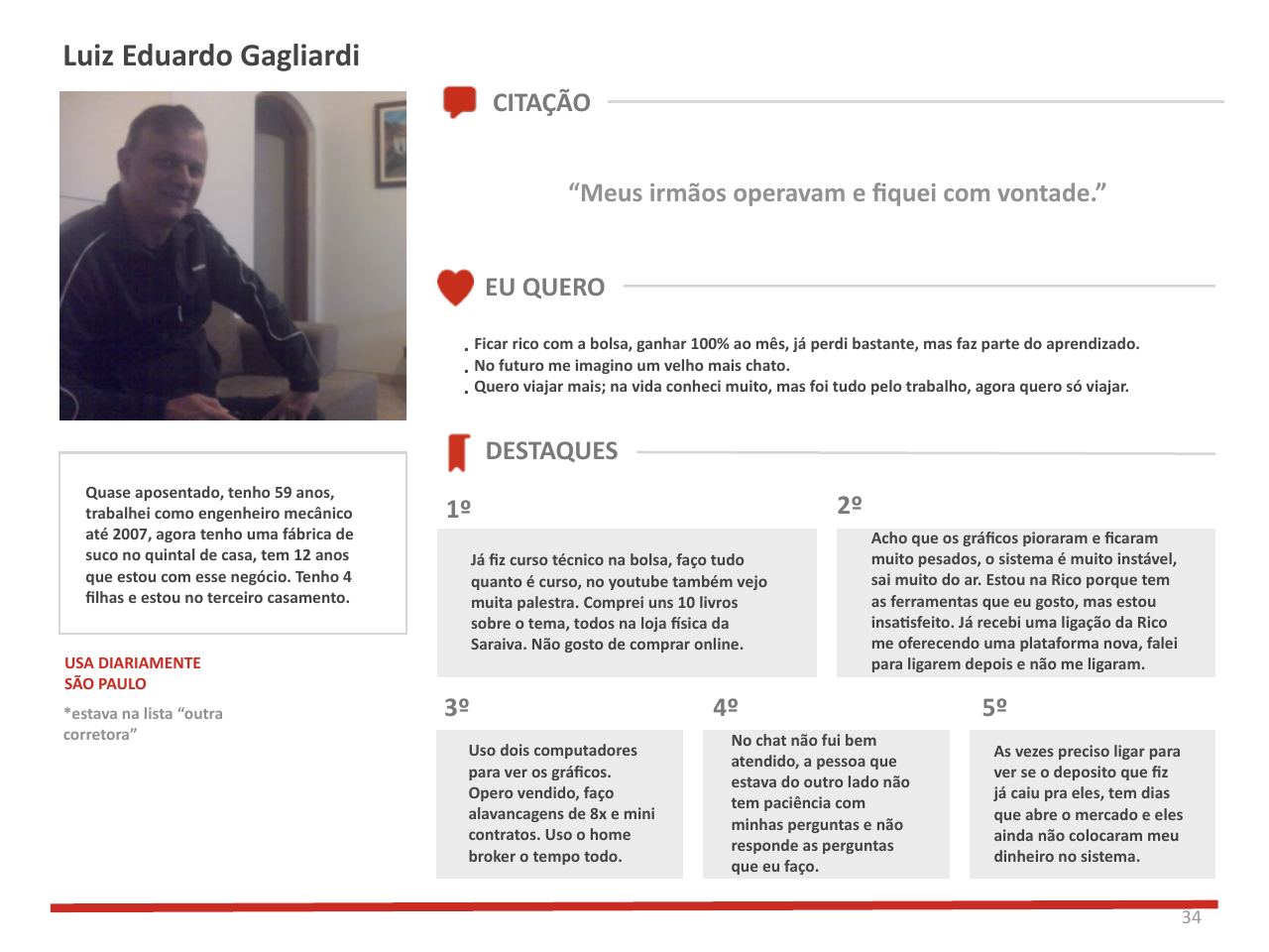 A relação das pessoas com dinheiro, em três arquétipos — página 34