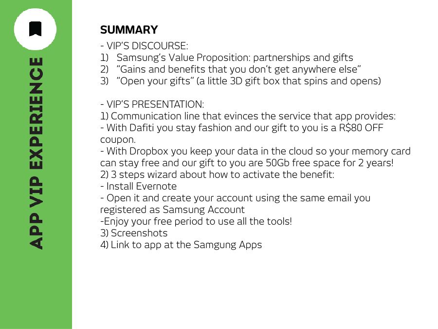 Galaxy Gift — repensar o relacionamento com o produto — página 5