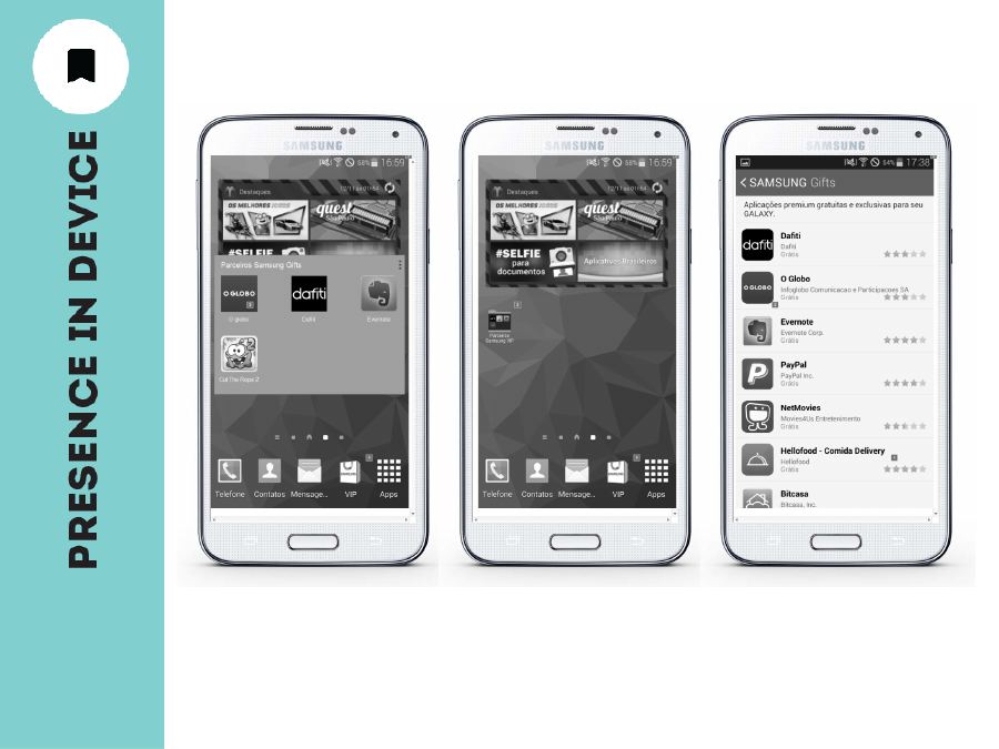 Galaxy Gift — repensar o relacionamento com o produto — página 29